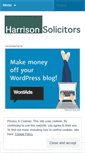 Mobile Screenshot of harrisonsolicitors.com